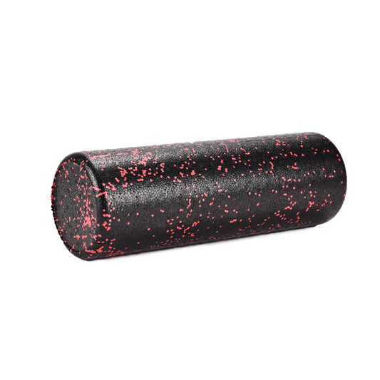 High-Density Foam Roller, 18 In, Red/Black